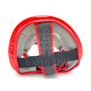 Protector de cabeza de cuero de diseño personalizado de alta calidad, equipo de protección de estilo deportivo para boxeo - Product Image 6