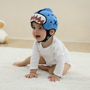 <span class=keywords><strong>Casque</strong></span> de sécurité pour bébé Mambobaby Shark, protège-tête réglable pour tout-petits pour ramper et marcher - Product Image 5