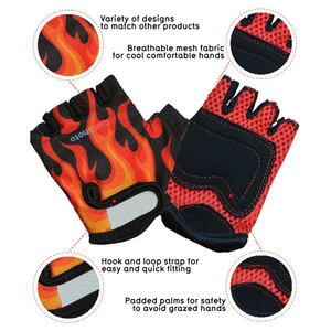 ขี่จักรยานกลางแจ้งครึ่งนิ้วใส่ในฤดูร้อนกันน้ำกันลื่นระบายอากาศได้สำหรับยิมฟิตเนสขี่จักรยานภูเขาเล่นสกี - Product Image 2