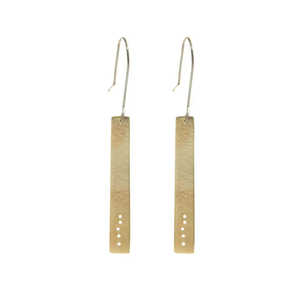 Pendientes de latón de nueva apariencia, pendientes de joyería de tendencia superior, tamaño personalizado, calidad superior para artículos de regalo de aniversario - Product Image 5