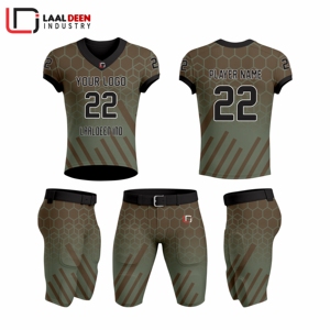 Uniformes de football américain par sublimation Uniforme de football américain sur mesure Design sublimé pour jeunes et adultes - Product Image 5