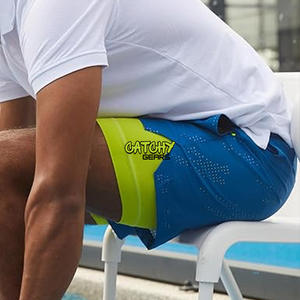 Vêtements de fitness pour hommes Short de gym avec poches Séchage rapide Respirant Vêtements d'extérieur Workout Polyester Running Mens Shorts - Product Image 4