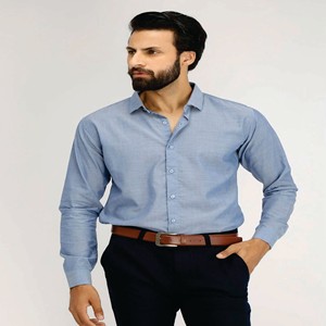 Chemise d'été à manches longues pour hommes européens Chemise à col montant en coton lin fin Chemises de plage décontractées pour hommes Tissu respirant - Product Image 2