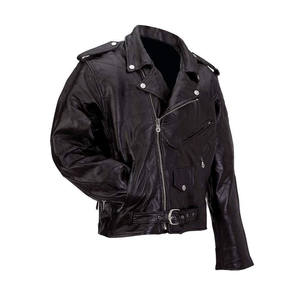 2 Ton Color Wax Leather Raw Material <b>Sheep</b> Leather Lamb <b>Skin</b> <b>Jacket</b> Men Wholesale Top Premium Motorbike Leather <b>Jacket</b> - Product Image 3