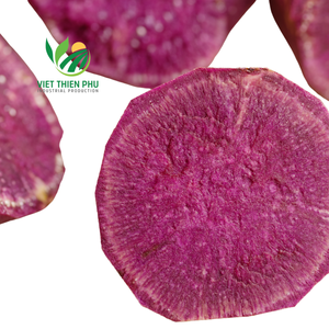 มันเทศม่วงเวียดนามแช่แข็ง LQF ราคาดีที่สุดปี 2024 ผักแปรรูปสดใหม่ หั่นเต๋า หั่นบาง บรรจุสุญญากาศ - Product Image 2