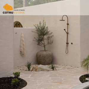 Dalles de pavés en pierre calcaire classiques COTRUSTONE, dalles de pavés <span class=keywords><strong>CRAZY</strong></span> PAVERS, dalles de travertin pour piscine, pour la décoration extérieure - Product Image 1