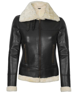 Esprit Veste d'hiver pour femme en cuir de fourrure chaud grande taille fabriquée sur mesure à Sialkot Pakistan surdimensionnée avec fermeture à glissière chauffante plus proche - Product Image 3