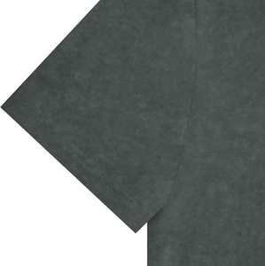 Camiseta ajustada hombro caído 100% algodón camisetas para hombre algodón cuello redondo secado rápido luz cuello redondo Camiseta - Product Image 4