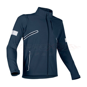 Fabricante al por mayor ropa deportiva unisex a prueba de viento chaqueta Softshell para montar en moto mejor venta chaqueta de talla grande - Product Image 3