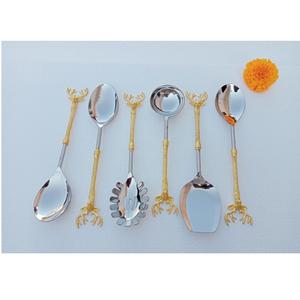 Cuillère unique en acier inoxydable pour la vaisselle domestique et commerciale, aspect élégant, métal haute résistance, disponible à bon prix - Product Image 5