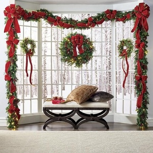 Nouveauté : Guirlande de Noël artisanale de qualité supérieure, en gros, décorations suspendues en cônes de pin naturels - Product Image 1