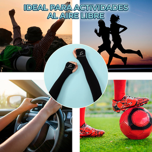 Manicotti Protettivi Senza Cuciture Anti-UV con Funzione Rinfrescante, Taglia Unica, Comodi in Poliestere Cotone Seta, Protezione per Braccia con Stampa Fresca - Product Image 5