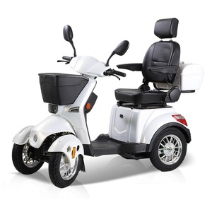 Scooter Eléctrico para Personas Mayores, 4 Ruedas, Plegable, Alto Rendimiento, Largo Alcance, Seguro, Cómodo, OEM ODM Disponible, 500W, Impermeable - Product Image 2