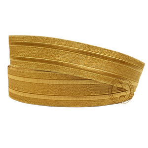 Uniforme maritime fantaisie de haute qualité Bullion Double tresse de vélin | Vente en gros de tresses personnalisées Lacets Uniformes régimentaires de cérémonie - Product Image 1