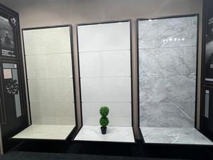 Azulejos de porcelana vitrificada pulidos modernos de 600x1200, cerámica de mármol sólido para Villa, sala de estar, suelo, decoración de pared, nuevo - Product Image 2