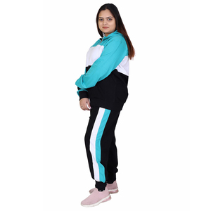 Survêtement de sport à manches longues pour femme, 2 pièces, sweat-shirt à capuche et pantalon de survêtement, automne et hiver - Product Image 3