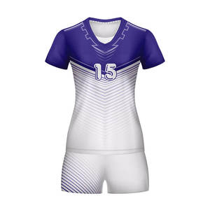 Uniforme de Voleibol Unisex 100% Poliéster, Personalizable, Último Diseño, Impermeable, Transpirable, con Tirantes en T, a Bajo Precio - Product Image 5