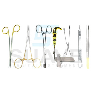 ชุดเครื่องมือผ่าตัดพลาสติกพื้นฐานเครื่องมือผ่าตัดใช้ทางการแพทย์ทำจากสเตนเลสสตีล - Product Image 1