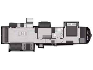 Nouveau 2025 Keystone M-o-n-t-a-n-a H-i-g-h Co-u-n-t-r-y 385BR - Product Image 2
