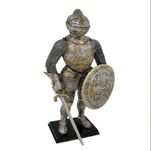 Ensemble d'armure de plaque complète médiévale Grand Display | Costume de chevalier en acier élégant pour les expositions, les collectionneurs prestigieux - Product Image 2