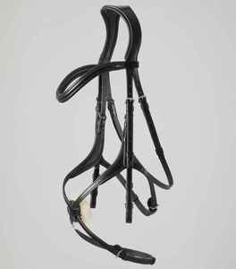 Brida de Cuero Resistente para Caballo, Estilo Tradicional de Silla Inglesa, para Entrenamiento, Competición y Equitación Diaria - Product Image 4