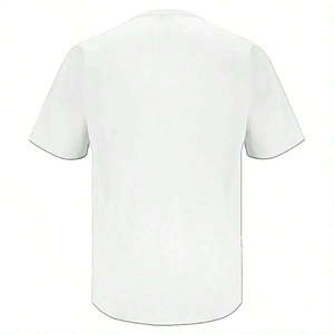 Camiseta de Manga Corta Informal para Hombre, Personalizada, Especial de Navidad, sin Cuello, Transpirable, con Estampado, 100% Algodón, Ecológica - Product Image 4