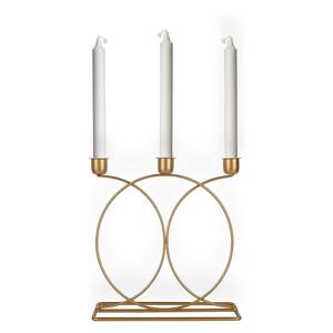 Portavelas de aspecto atractivo, candelabro de estilo europeo para iglesia, boda, fiesta, hogar Interior - Product Image 1