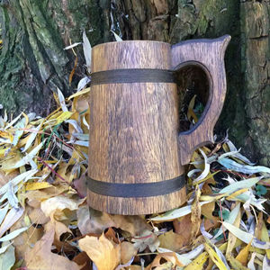 เพิ่มความนิยมในแก้วไม้คุณภาพระดับพรีเมียมดีไซน์ทันสมัยเหมาะสำหรับชากาแฟไวน์และเบียร์จาก Falak - Product Image 1