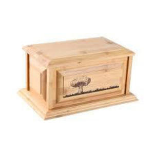 Venta al por mayor de urnas de cremación de madera hechas a mano de estilo americano moderno adulto hombre mujer funerario urnas decorativas - Product Image 1