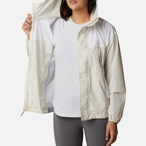 Wholesale Custom <b>Plus</b> <b>Size</b> Waterproof Breathable Quilted Windbreak <b>Rain</b> Resistant Outdoor <b>Jacket</b> Hood for Women Cheap Price OEM - Product Image 5