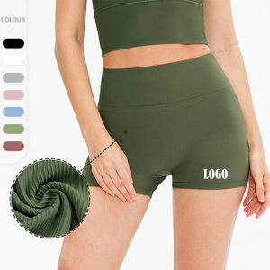 Vente en gros de short motard taille haute élastique et respirant pour femmes vêtements de sport sans couture pour la gym et le fitness - Product Image 6