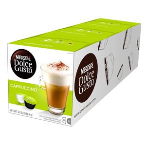 Cápsulas de café NESCAFÉ Dolce Gusto, Cappuccino, 16 cápsulas, Paquete de 3 - Product Image 1