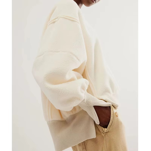 2025 gros Logo personnalisé broderie Patch contraste couleur femmes sweat à capuche sweat - Product Image 6