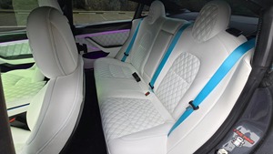 2018 Tesla mô hình 3 longrange AWD sử dụng xe điện sang trọng với động cơ Turbo ghế da R16 lốp xe tối nội thất - Product Image 3