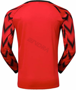 Venta al por mayor pantalones de portero de manga larga camisetas de fútbol conjunto de uniformes - Product Image 3
