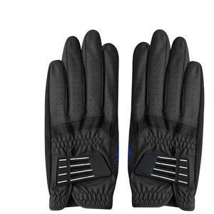 Cuir véritable avec granules antidérapants Gants de golf pour hommes Logo personnalisé Gants de golf pour hommes Main gauche/droite Gants souples et respirants - Product Image 2