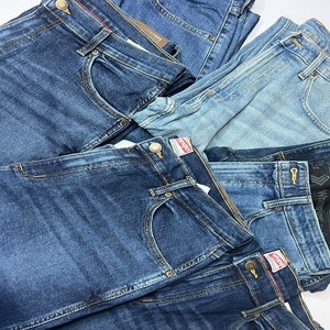 กางเกงยีนส์ขาดเข้ารูปสำหรับผู้ชายแบบใหม่ยุโรปและอเมริกากางเกงสกินนี่ลำลองสร้างความทุกข์ - Product Image 3