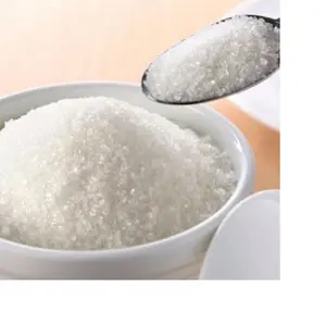 Zucchero granulato bianco/zucchero raffinato Icumsa 45 bianco brasiliano in vendita a prezzo all'ingrosso