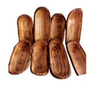 Bol à pâte en bois de luxe bol à pâte en bois décoratif bougeoir fait à la main décorer article décor à la maison utilisation de cuisine - Product Image 6