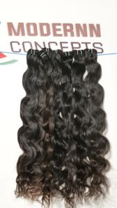 Paquets de bodywave vierges indiennes naturelles en gros sans produits chimiques extensions de cheveux de temple profond et Super Wave - Product Image 3