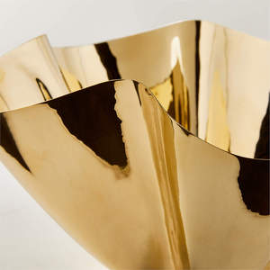 <span class=keywords><strong>New</strong></span> Antique Kim Loại Mạ Thực Phẩm Phục Vụ Bát Cho Đám Cưới Đồ Ăn Nhà Bếp Salad Trộn Bát Nhà Thủ Công Xuất Khẩu <span class=keywords><strong>2025</strong></span> - Product Image 2