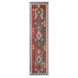 Imaco Rugs Maimana Afghanistan <b>Kilim</b> <b>Runner</b> Rug 288 X 74 cm - Product Image 1