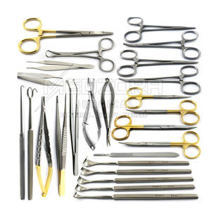 Juego de instrumentos de cirugía de blefaroplastia Manual de calidad superior para clínicas Cirugía de párpados Herramientas quirúrgicas finas reutilizables - Product Image 4