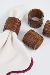 Anneaux de serviette en rotin meilleurs modèles porte-mouchoirs de haute qualité pour la décoration de Table de Restaurants de fête de mariage - Product Image 6