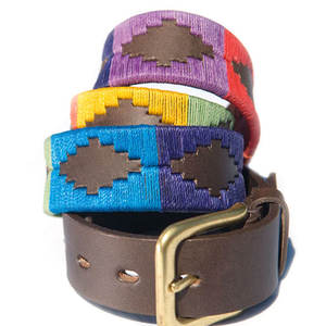 เข็มขัดหนังโปโลหนังวัวหนังแท้แบบใหม่ - Product Image 2