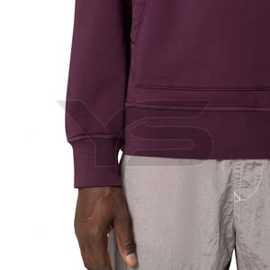 Sudadera con capucha de lana de algodón de invierno hecha a medida para hombres con bordado 3D Impresión digital 360g Tela Servicio OEM Cordón personalizado - Product Image 6