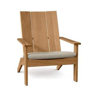 <b>Summer</b> Classic Solid Wood Adirondack <b>Chair</b> Teak - Product Image 1