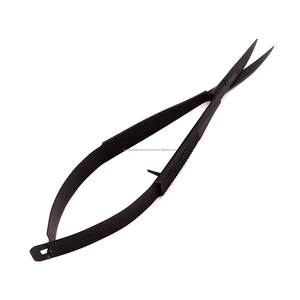 Customized Stainless Steel Manual Eyelash <b>Extension</b> Micro Spring Scissors Professional Beauty Grooming Tool - Product Image 5