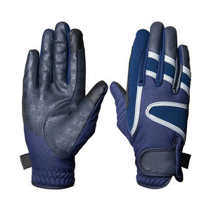 gloves Equestrian Horse Riding Gloves/ Custom Horse Riding Gloves <b>Synthetic</b> <b>Leather</b> for Men 2026 - Product Image 1