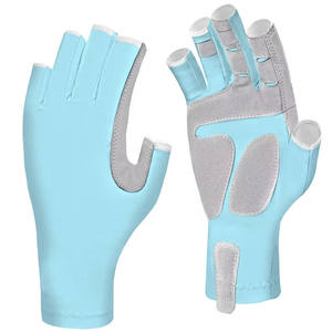 ถุงมือตกปลาสำหรับผู้ชายแห้งเร็วระบายอากาศได้ดีดีไซน์ล่าสุด - Product Image 5